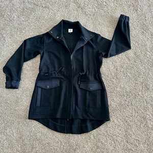 Cabi Tuxedo Parka. Size X-Small. Black.